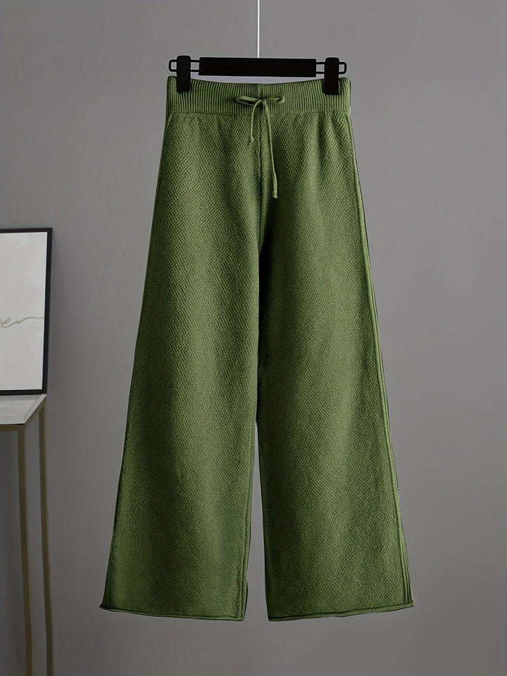 Joan | Relaxed Sweater & Wide-Leg Pants Set