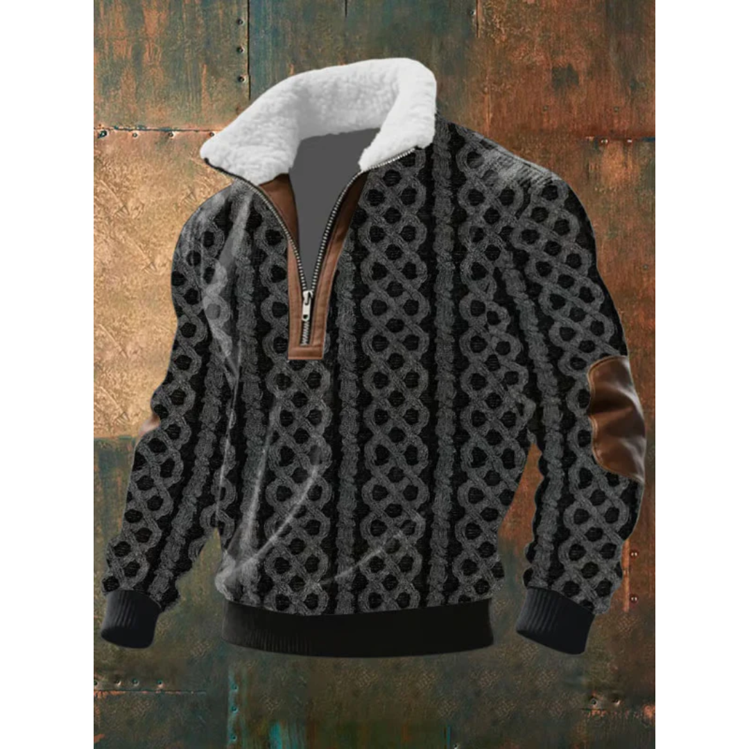 Holden | Classic High-Neck Zip Sweater