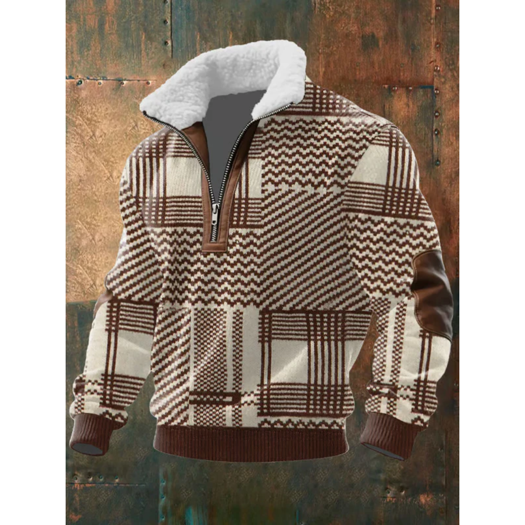 Holden | Classic High-Neck Zip Sweater