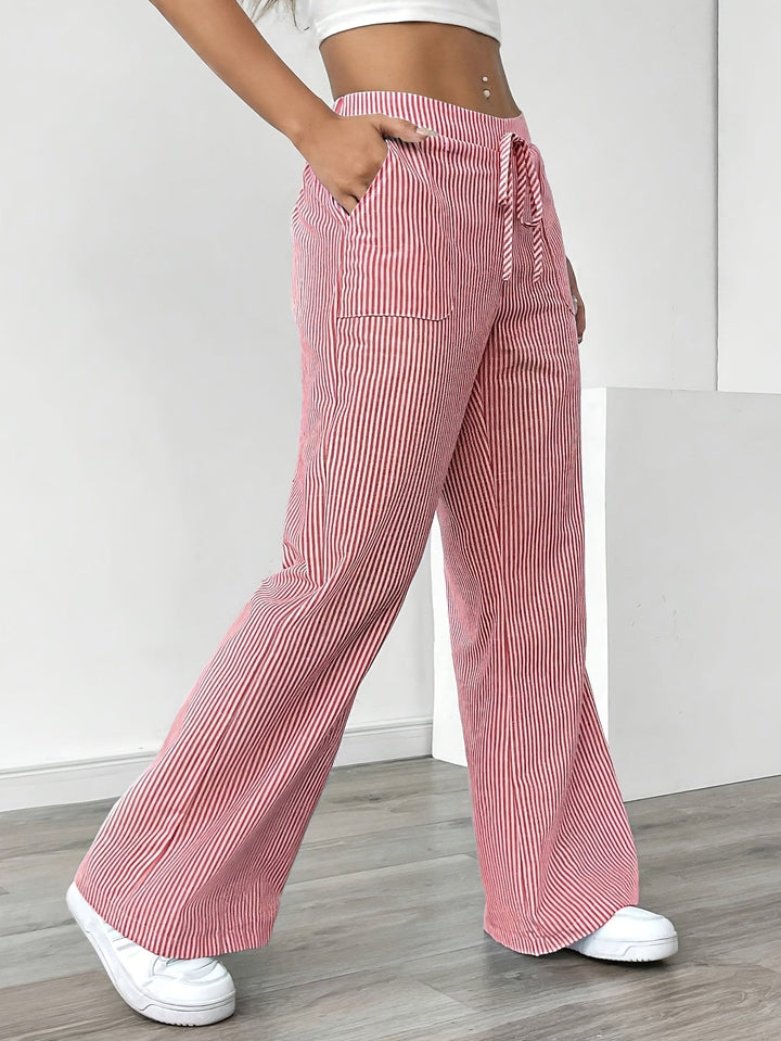 Maribel | Flowing Printed Wide-Leg Pants