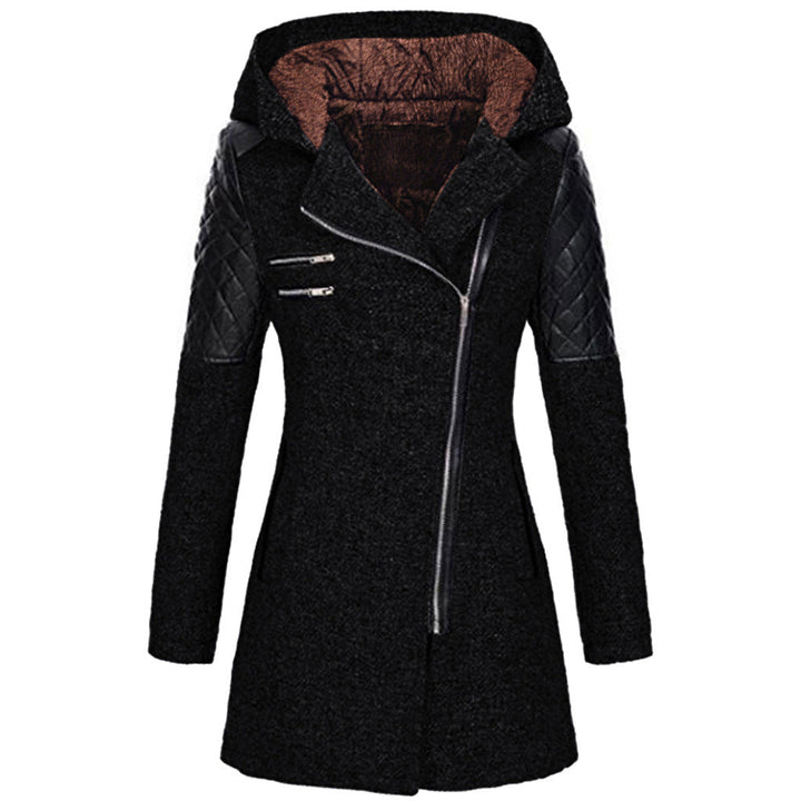 Hadley | Structured Zip-Front Hooded Coat