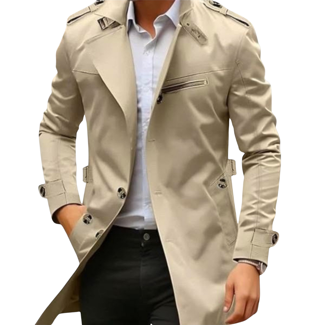 Mason | Classic Long Trench Coat