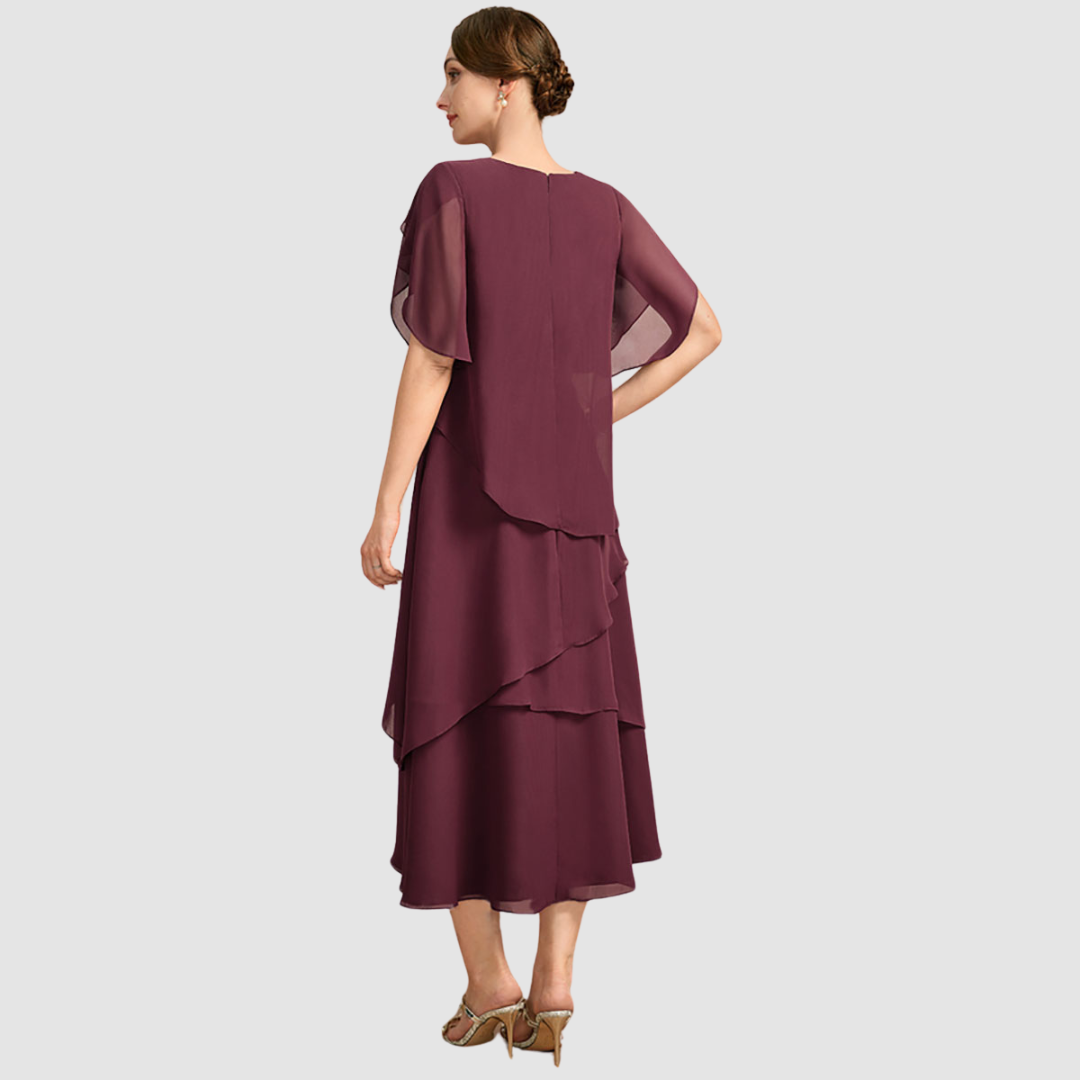 Cierra | Elegant Chiffon Dress