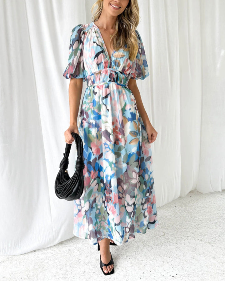 Corrine | Chic Floral Dress