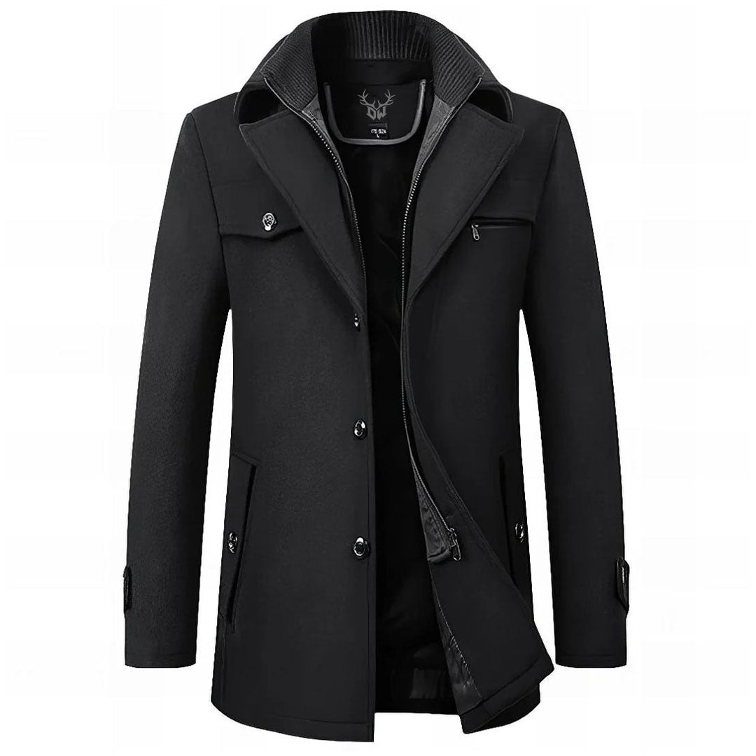Thomas | Classic Long Overcoat