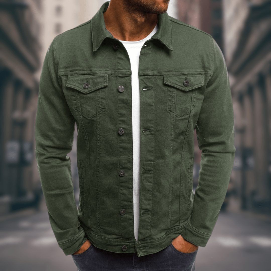 Jacob | Classic Tailored Denim Jacket