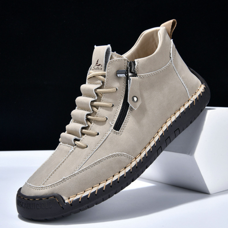 Peter | Supportive Zip-Up Everyday Shoes