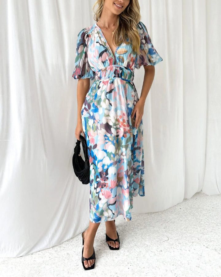 Corrine | Chic Floral Dress