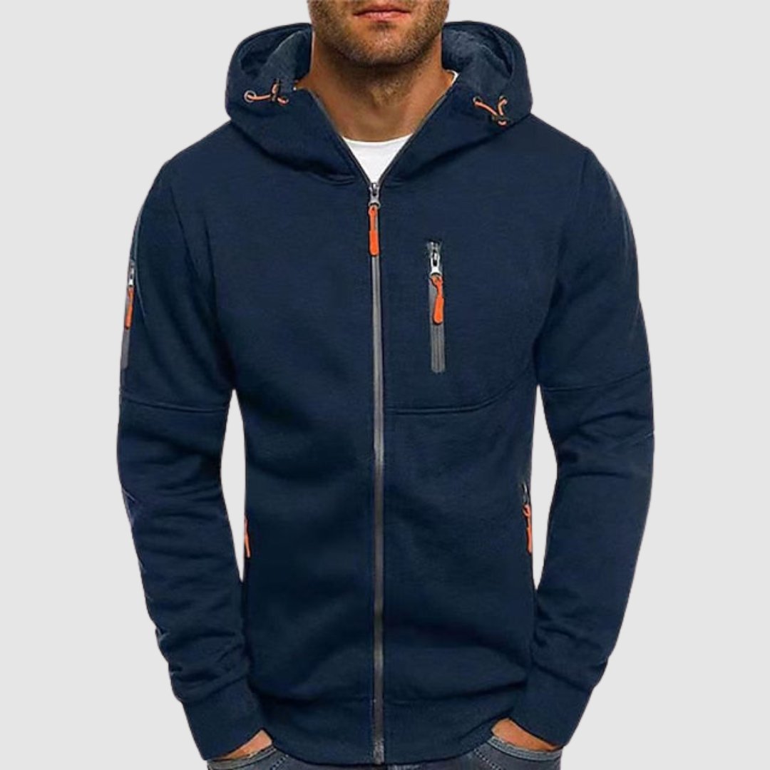 Alexander | Hooded Zip-Up Jacket