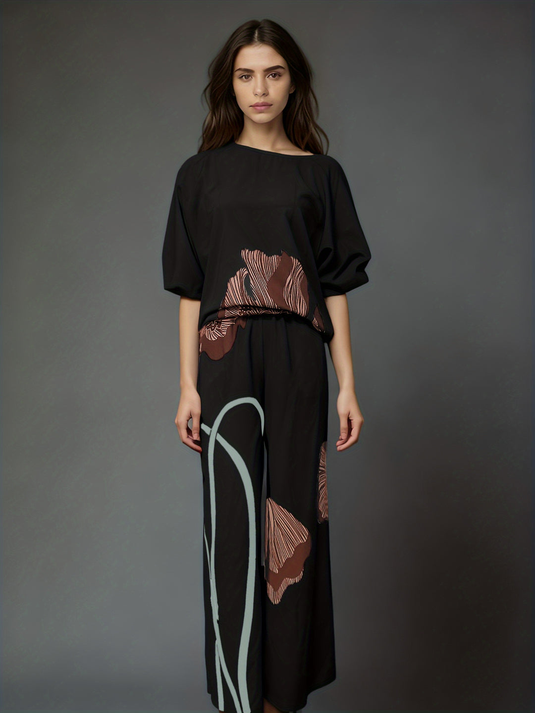 Rosanna | Floral Print Two-Piece Set
