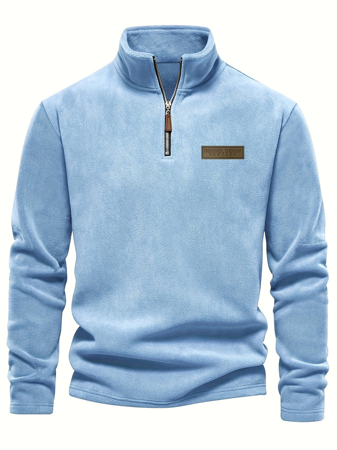 Evan | Classic Half-Zip Stand-Collar Sweater