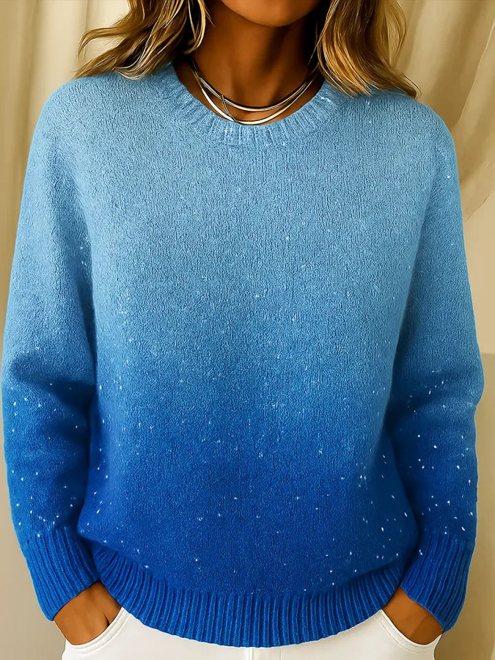 Isabelle | Elegant Gradient Knit Sweater