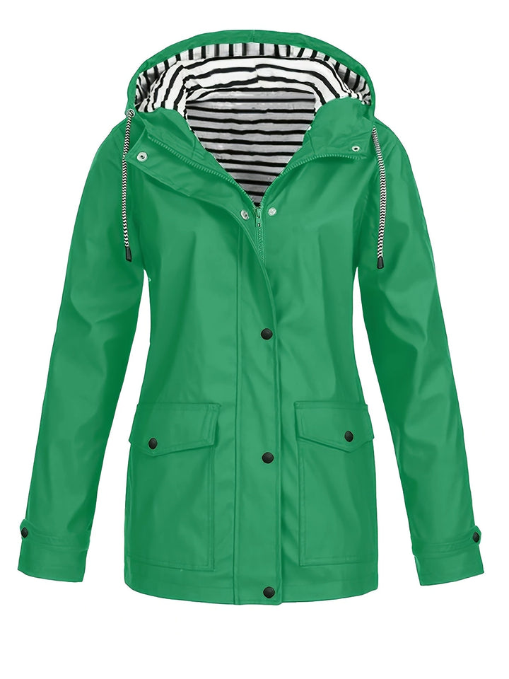Mara | Hooded Waterproof Windbreaker
