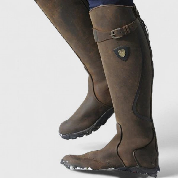 Rinley | Supportive Elegant Tall Buckle Boots