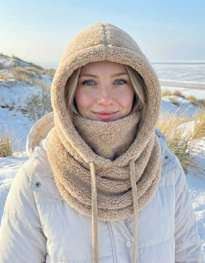 Chloe | Elegant Cocoon Hooded Winter Hat