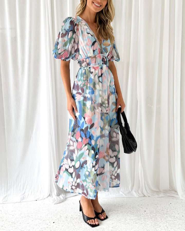 Corrine | Chic Floral Dress