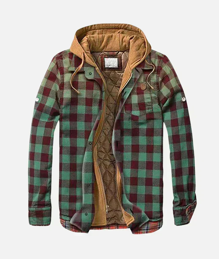 Alain | Vintage Quilted Flannel Jacket