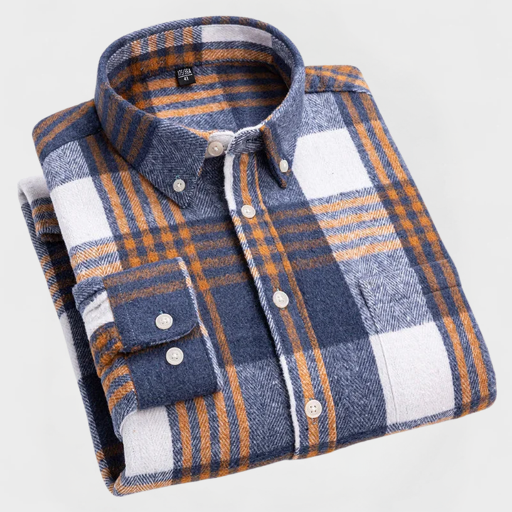 Mark | Classic Plaid Flannel Shirt