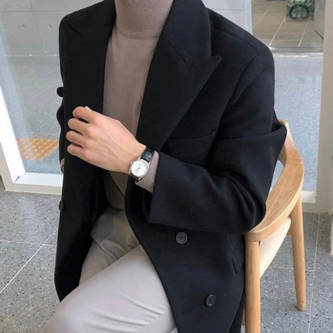 Edgar | Elegant Double-Breasted Coat