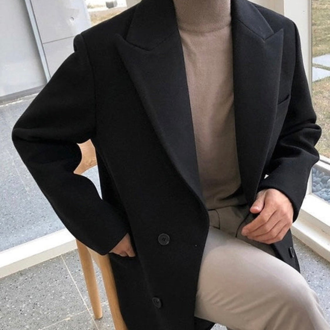 Edgar | Elegant Double-Breasted Coat