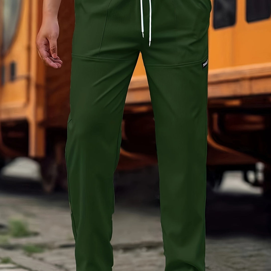 Cole | Relaxed Drawstring Casual Tapered Pants