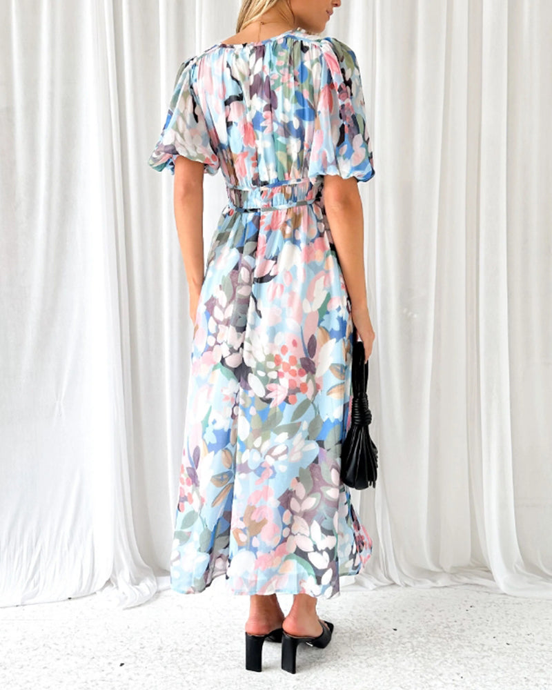 Corrine | Chic Floral Dress