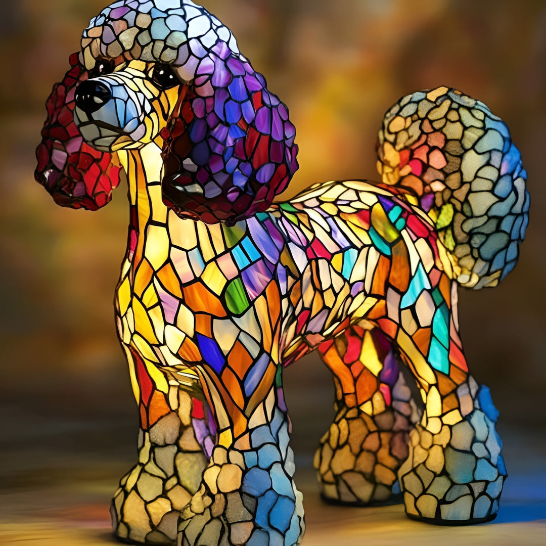 Bella | Elegant Color Poodle Lamp