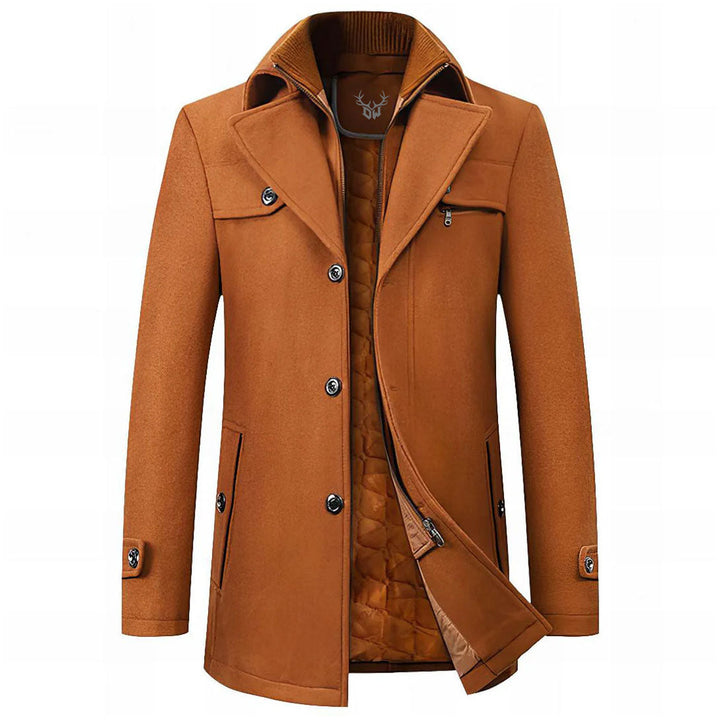 Thomas | Classic Long Overcoat