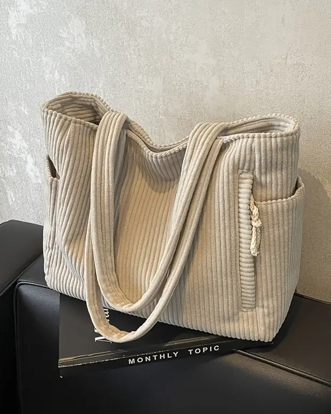 Tilda | Everyday Ribbed Tote Bag