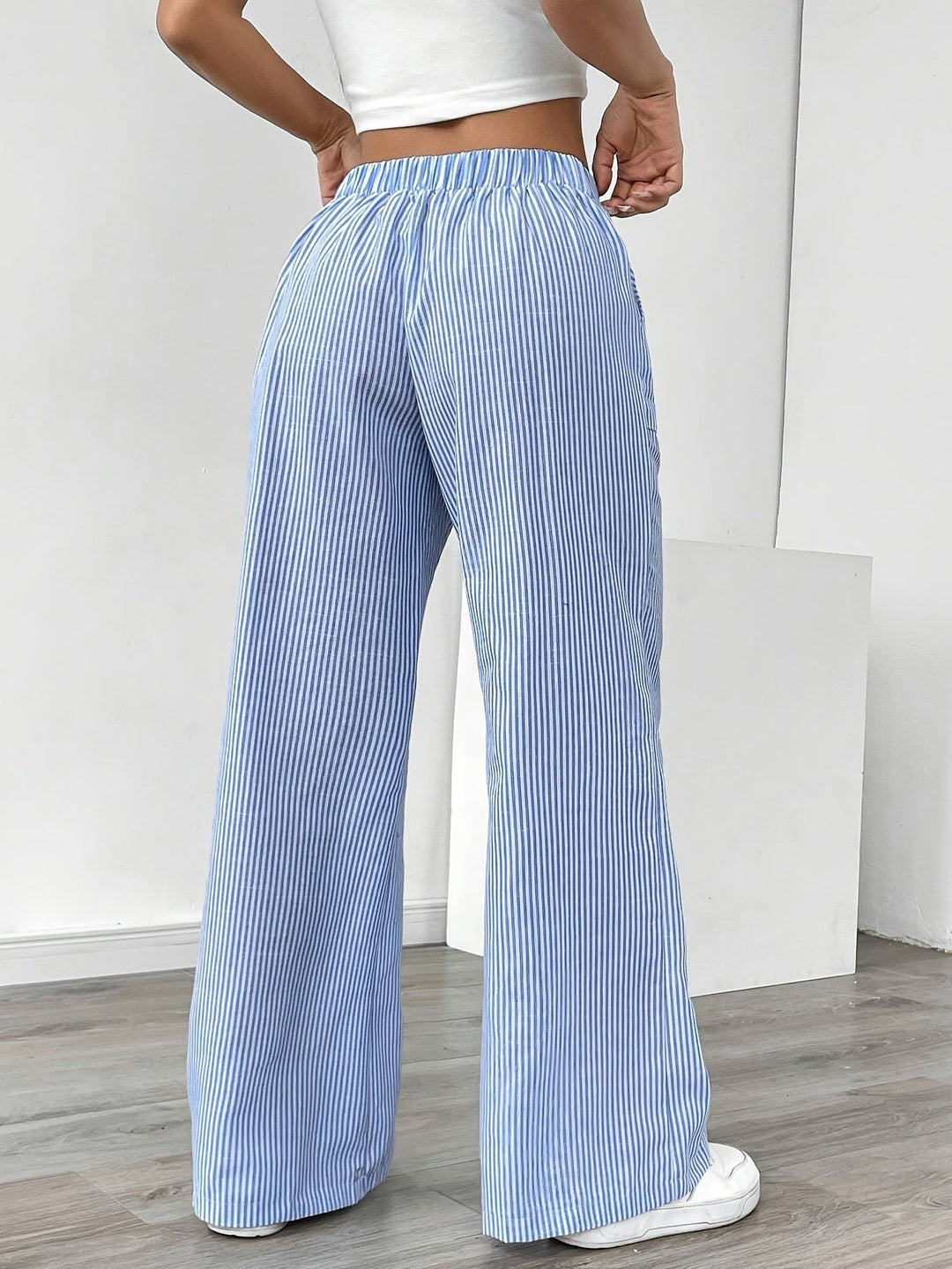 Maribel | Flowing Printed Wide-Leg Pants