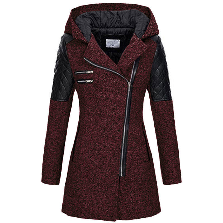 Hadley | Structured Zip-Front Hooded Coat
