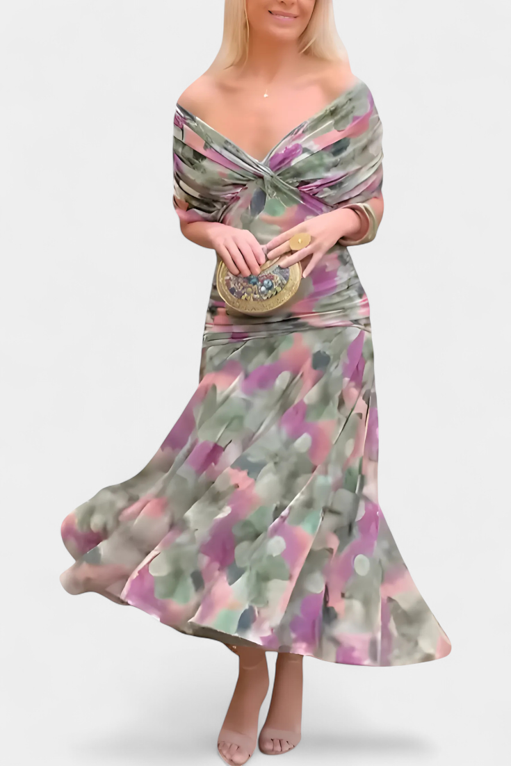 Amarra | Long Floral Dress