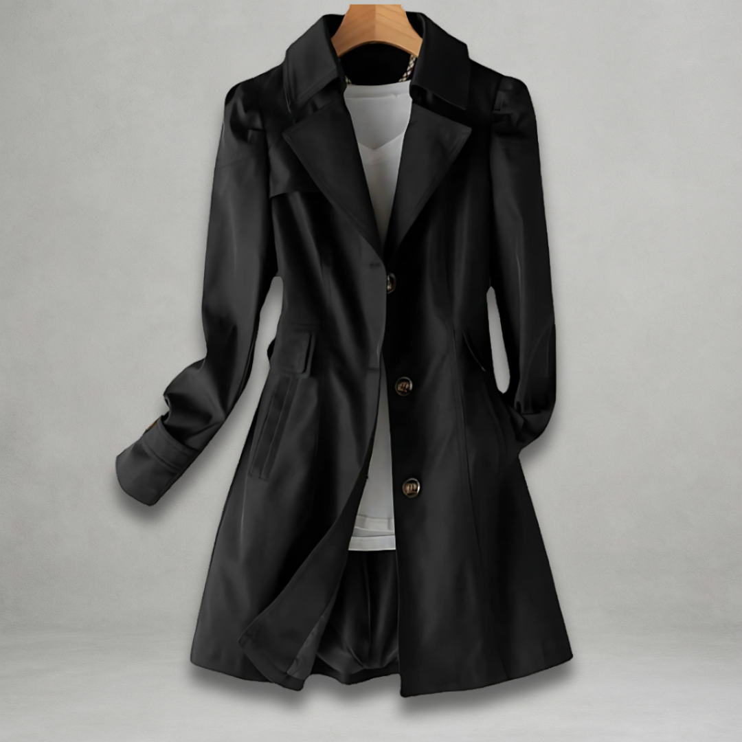 Elise | Classic Tailored Trench Coat