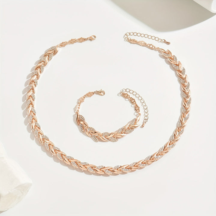 Emma | Elegant Crystal Fishtail Jewelry Set