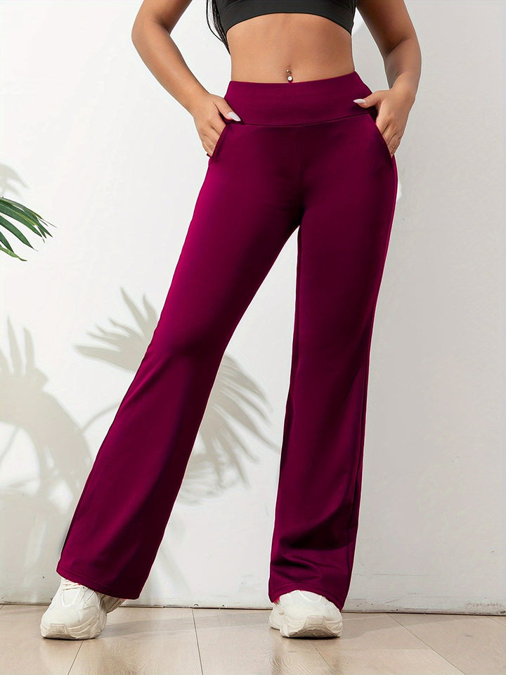 Celeste | High-Stretch Flared Yoga Pants