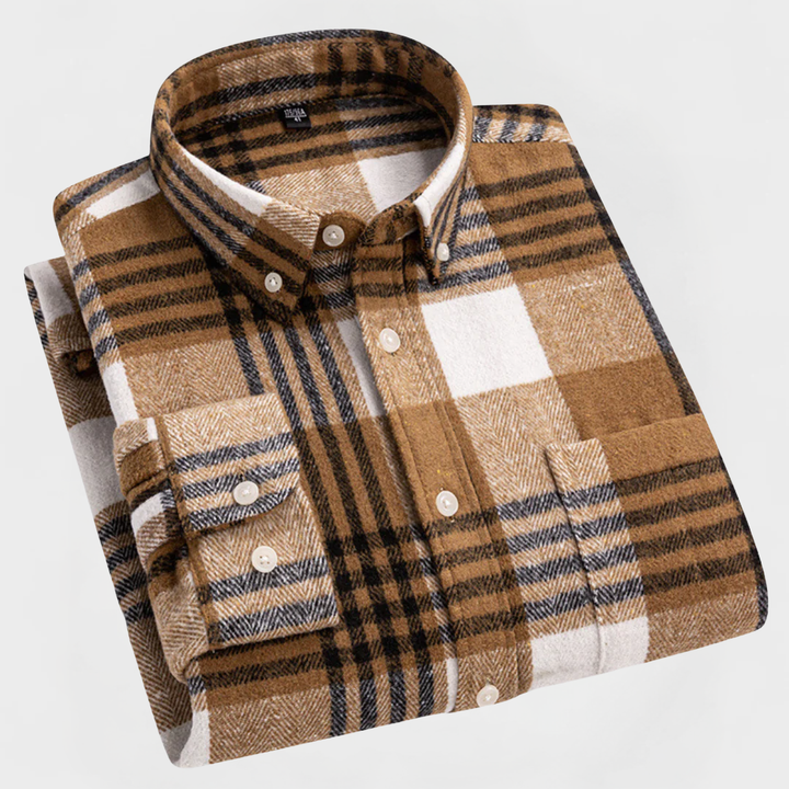 Mark | Classic Plaid Flannel Shirt
