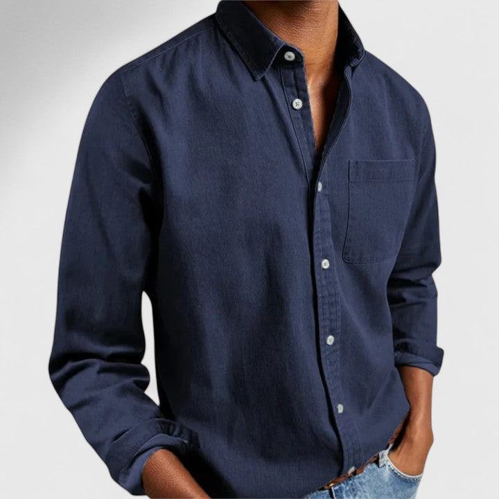 Edward | Classic Button Long Sleeve Shirt