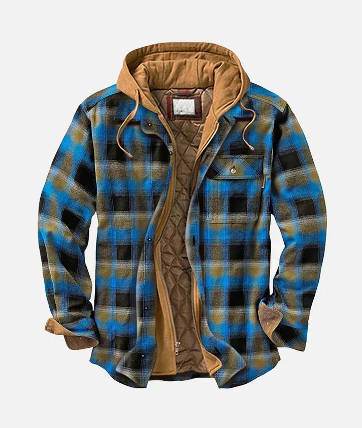 Alain | Vintage Quilted Flannel Jacket