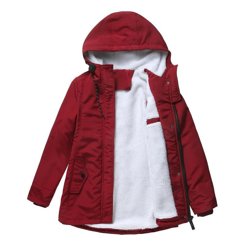 Eliza | Elegant Hooded Quilted Jacket