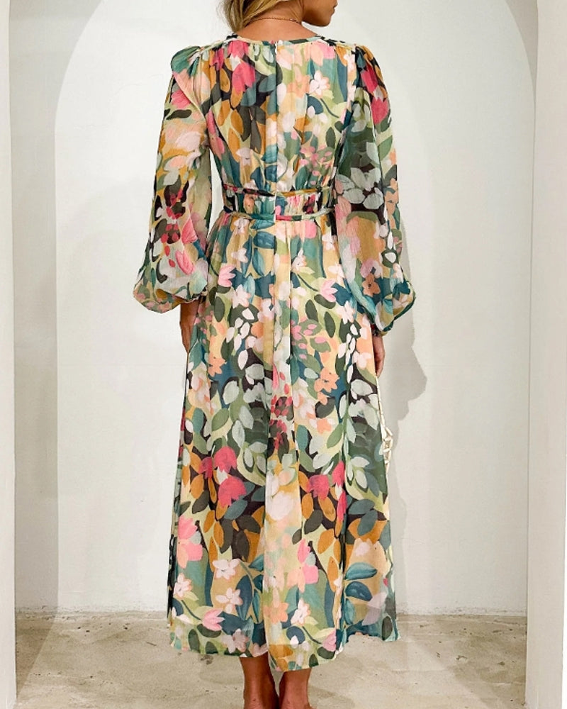 Corrine | Chic Floral Dress