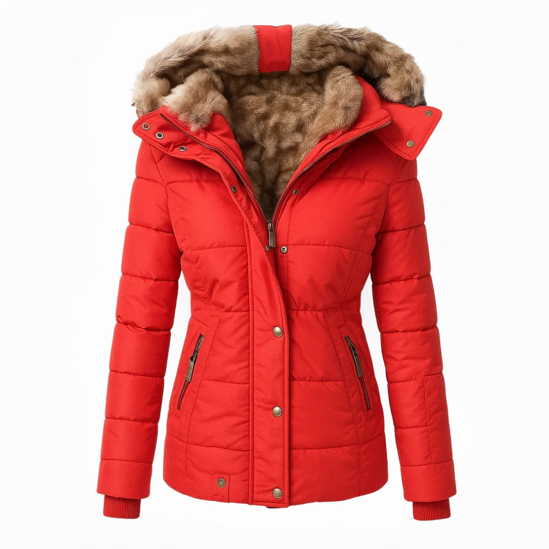 Helen | Comfortable Warm Winter Fur Jacket