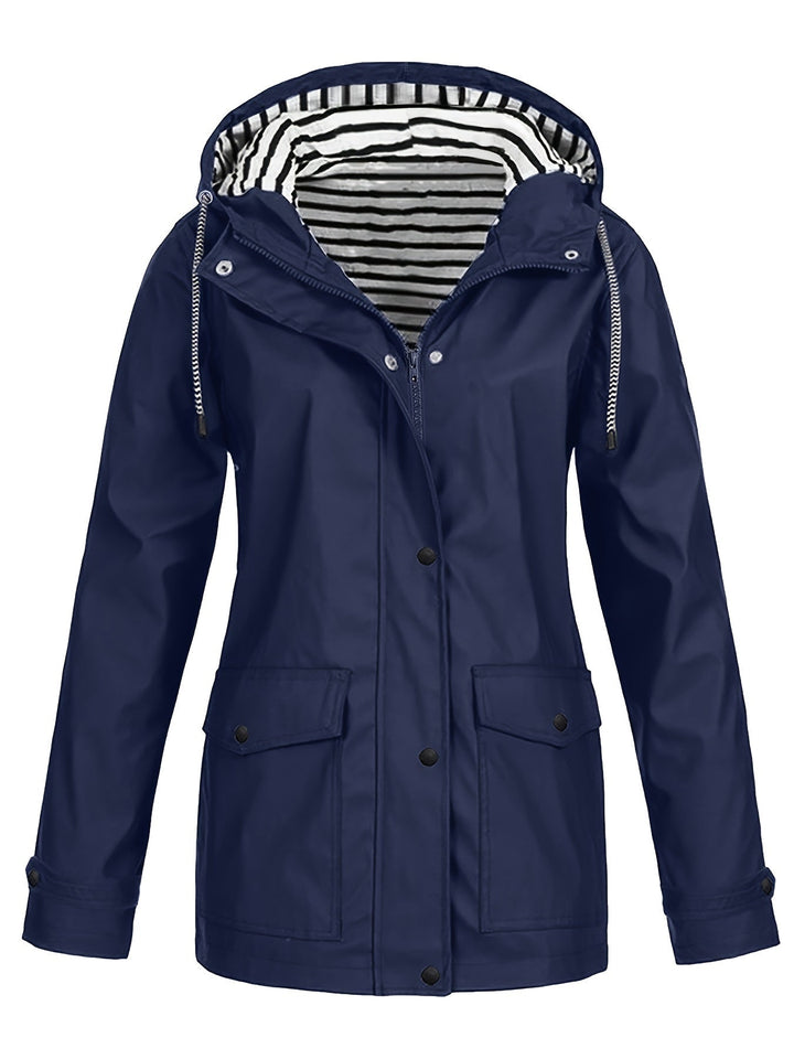Mara | Hooded Waterproof Windbreaker