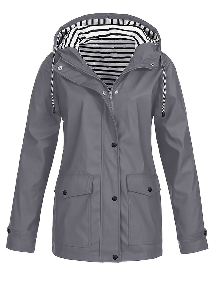 Mara | Hooded Waterproof Windbreaker