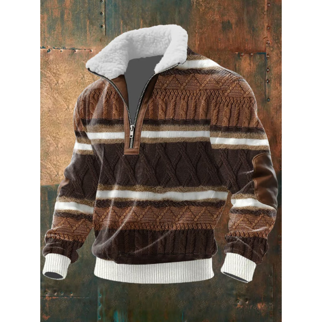 Holden | Classic High-Neck Zip Sweater