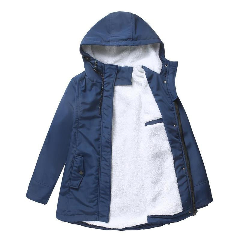 Eliza | Elegant Hooded Quilted Jacket
