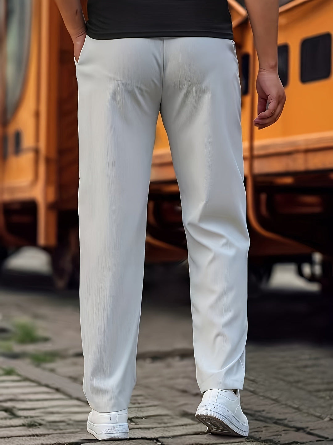 Cole | Relaxed Drawstring Casual Tapered Pants