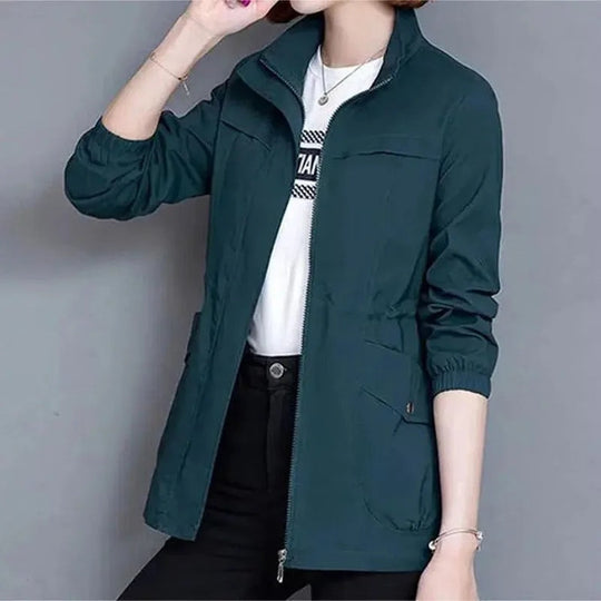 Meredith | Lightweight Cinched-Waist Trench Coat
