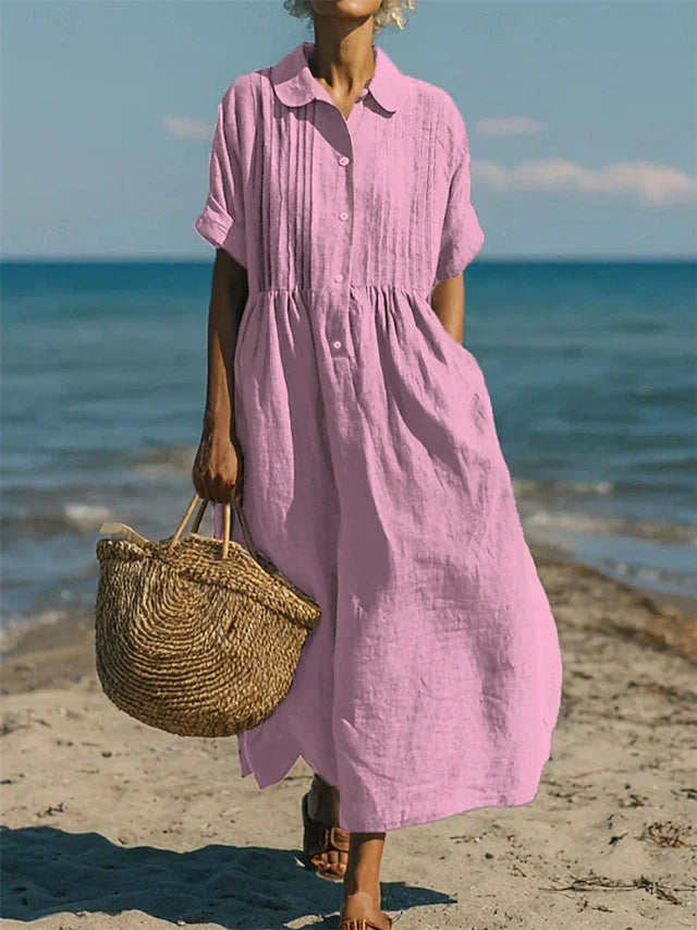 Alianna | Elegant Shirt Dress