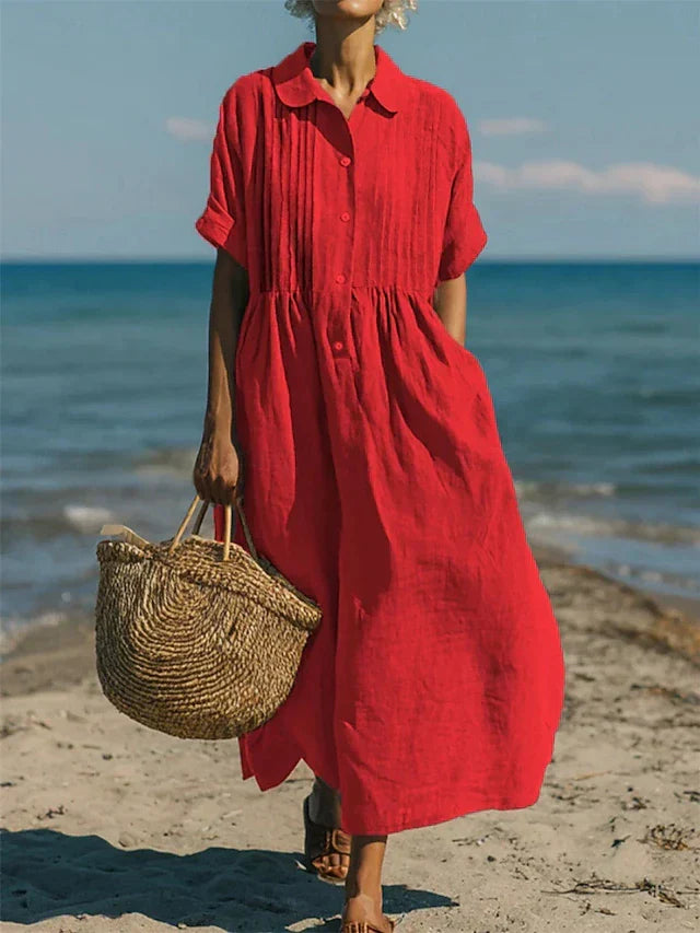 Alianna | Elegant Shirt Dress