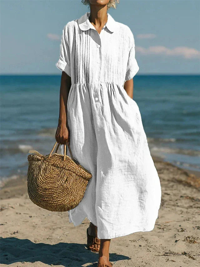 Alianna | Elegant Shirt Dress